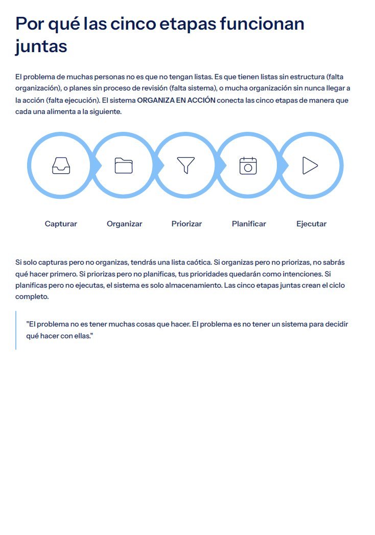 Página del ebook: por qué las cinco etapas funcionan juntas